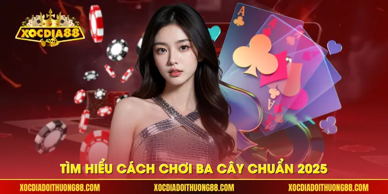 Tìm hiểu cách chơi Ba cây chuẩn 2025